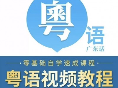 40天学会粤语 从零基础到进阶开口说粤语！（广州话+香港话）